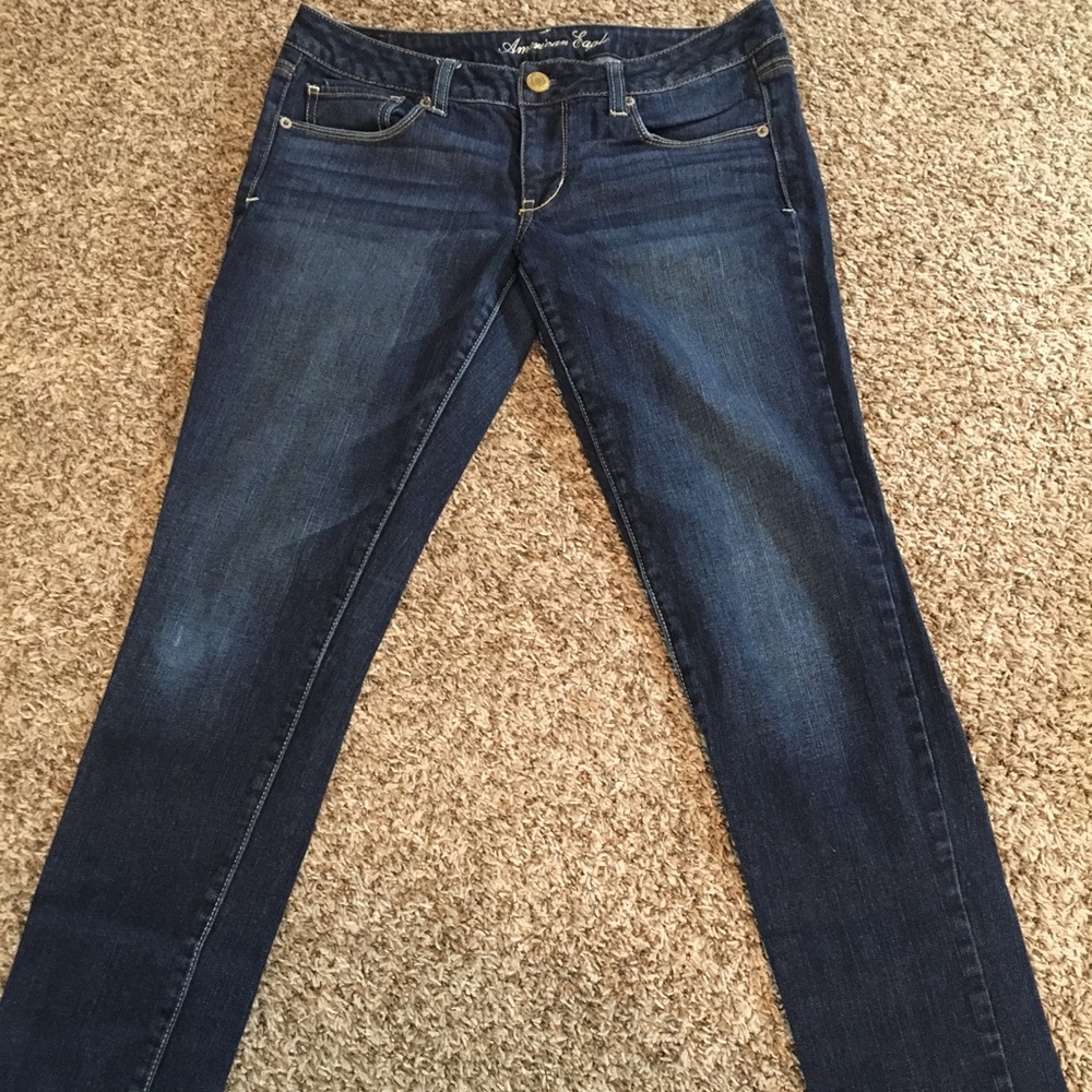 American Eagle Dark Wash Skinny Jeans